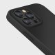 Apple Iphone 13 Pro Max 6,7\" Uniq Etui Lino Hue Case Cover, Black