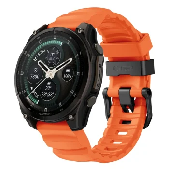Tech-Protect Motion orange strap for Garmin Fenix 5X–9 Pro (47 mm)