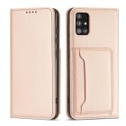 Samsung Galaxy A13 5G (SM-A136) Magnet Card Pouch Wallet Book Case Cover, Pink | Telefona Vāciņš Maciņš Apvalks Grāmatiņa