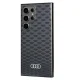 Audi IML Stitching Pattern MagSafe Case for Samsung Galaxy S24 Ultra, Black