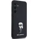 Karl Lagerfeld Samsung Galaxy A35 Case Fixed Glitter Ikonik, Black