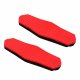 Adjustable Doorway Pull-Up Bar, 70-100 cm, Black/Red