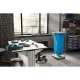 Hailo ProfiLine MSS XXXL Aluminium Waste Bag Stand with Wheels, 120 L