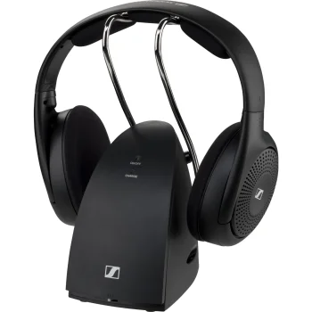 Sennheiser RS 120-W Wireless TV Headphones, Black