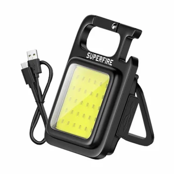 LED Workshop Flashlight Superfire MX16 600lm