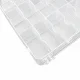 Transparent Toy Car Organizer Case for 48 Cars