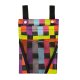 Bicycle / Scooter Handlebar Bag with Phone Pocket, Colorful Plaid