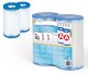 Pool pump filter INTEX type A, 2 pcs, 29002