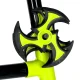 Silicone Dart Board with Axes and Shurikens, XXL Set with Stand