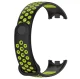 Tech-Protect SoftBand strap for Xiaomi Smart Band 8 / 8 NFC - black and green