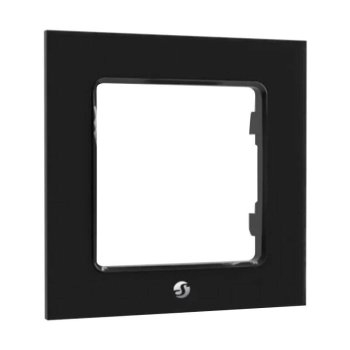 Switch frame single Shelly (black)