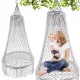 Carruzzo Queen Woven Hanging Chair with Canopy