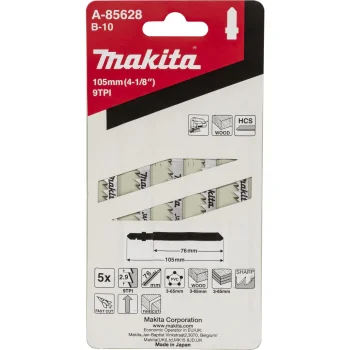 Makita A-85628 B-10 Jigsaw Blade for Wood and Plastic 76 mm
