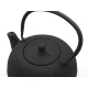 Bredemeijer Sichuan Tea Set 1.0L Cast Iron Teapot with 2 Mugs 153013, Black