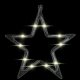 Wall Window LED Light Luminous Christmas Decoration \"Star\", 18x18cm