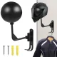 Motorcycle Helmet Wall Mount Holder RW45A, Black