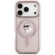 Karl Lagerfeld IML Choupette MagSafe Phone Case Cover iPhone 17 Pro - Pink