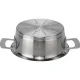 Fissler Phi Collection Casserole Pot with Glass Lid 20 cm, 2.3 L