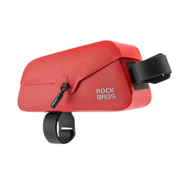 Rockbros 30120122004 Waterproof Bicycle Frame Bag 0.9L - Red