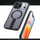 Hybrid Armor X Case for Samsung Galaxy S25 FE with MagSafe Stand, Black