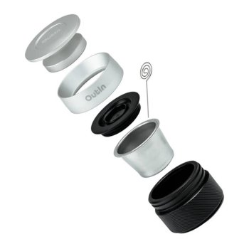 Double Espresso Adapter Kit Outin Basket Plus 16-18g