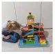 Kruzzel 00022446 Wooden Parking Garage for Kids