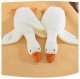 Plush Large Goose-shaped Hugging Pillow, 130cm
