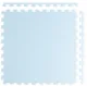 Ricokids 738202 Foam Puzzle Play Mat, 4 Pcs, 120x120 cm, Blue/White