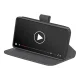 Puro Booklet Case for Samsung Galaxy S25 Ultra with Wallet, Black