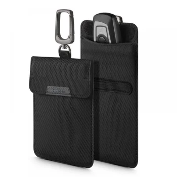 Spigen Pouch Keyless RFID Signal Blocker Case, Black
