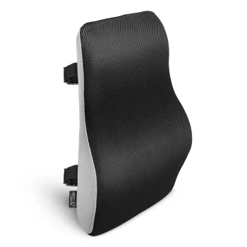 4FIZJO Cooling Orthopedic Lumbar Seat Cushion, Black/Grey