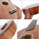 Kids\' 6-String Wooden Acoustic Guitar, 60 cm, Coffee