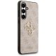 Guess PU Leather 4G Metal Logo Case for Samsung Galaxy S25 FE Pink