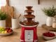 Electric Chocolate Fountain, 3 Tiers, Red