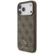 Guess 4G Small Classic Logo MagSafe Phone Case Cover iPhone 17 Pro Max - Brown