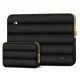 Tech-Protect Puffy 13-14\" Laptop Sleeve Case with Accessory Pouch - Black