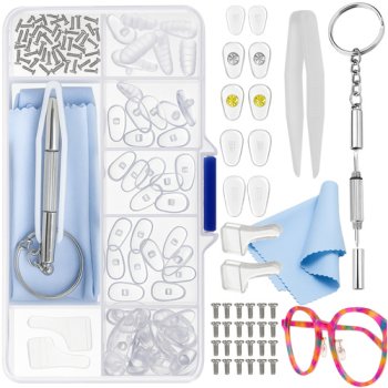TRIZAND 25624 glasses repair kit – 126 pieces