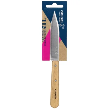 Virtuvinis peilis Opinel No. 112, 10 cm, Brown / Silver