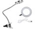Adjustable Tabletop Clip-On Cosmetic LED USB Lamp Reading Light