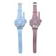 Lexibook Frozen Walkie Talkie with Digital Watch, Pink and Blue