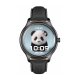 Smartwatch COLMI L28 AMOLED 1.32\" Black Leather & Silicone