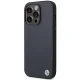 BMW Leather Case for iPhone 14 Pro Max BMHMP14XSLLNA Navy