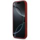 Guess iPhone 17 Pro Case Silicone Script Metal Logo MagSafe, Red