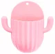 Wall-Mounted Organizer for Toothbrushes and Brushes, Pink