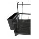 2-Tier Dish Drying Rack DA535, Black