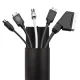 Maclean MC-814 B Aluminum Cable Trunking, 62x20x750mm, Black