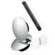 Baseus Full-view Blind-spot Mirror 2x Round Extra Rear Mirror, Black