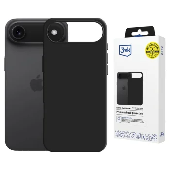 3mk Hardy MagSilicone Phone Case Cover Apple iPhone 17 Air - Black