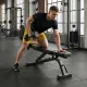 4FIZJO Bituminous Exercise Dumbbells 2 x 7 kg, Black