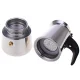 Italian Style Stainless Steel Moka Pot Coffee Maker, 300ml, 6 Cups